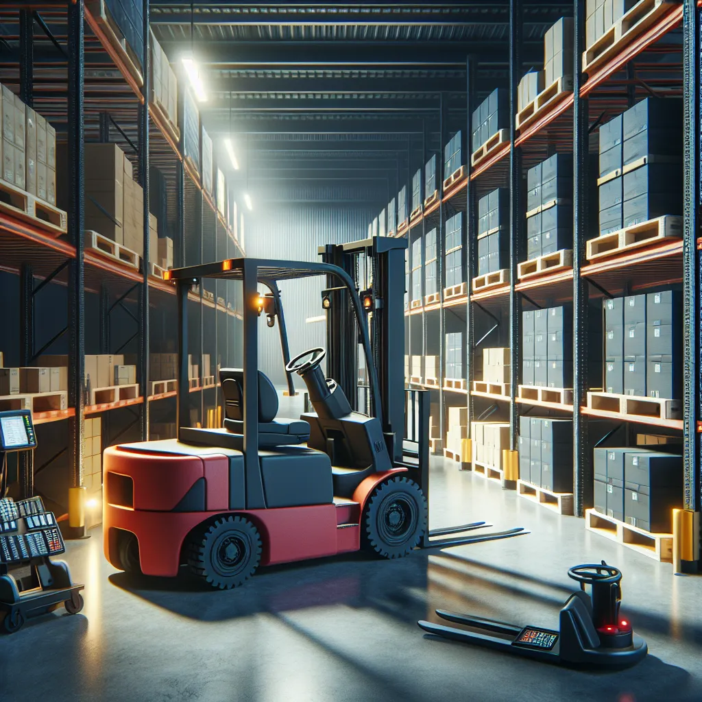 Wózki widłowe w magazynie – klucz do efektywnej inwentaryzacji